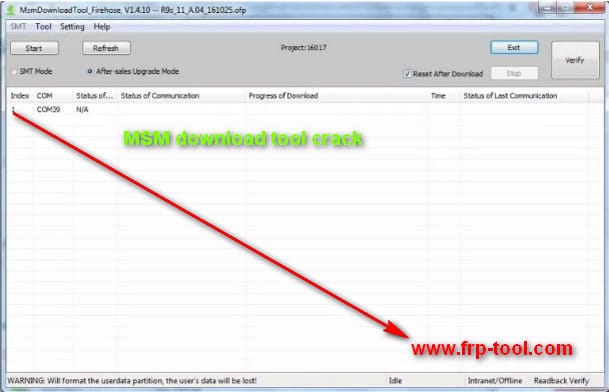 MSM download tool crack