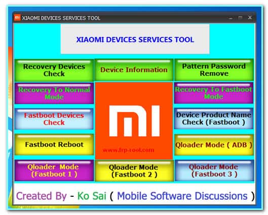 Xiaomi service tool download