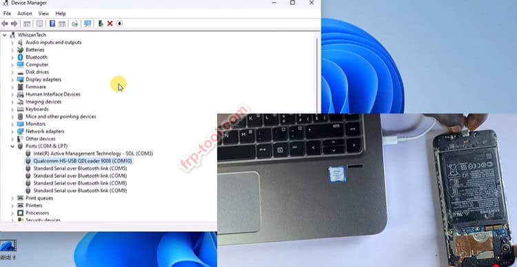 Qualcomm HS-USB QDLoader 9008 Driver