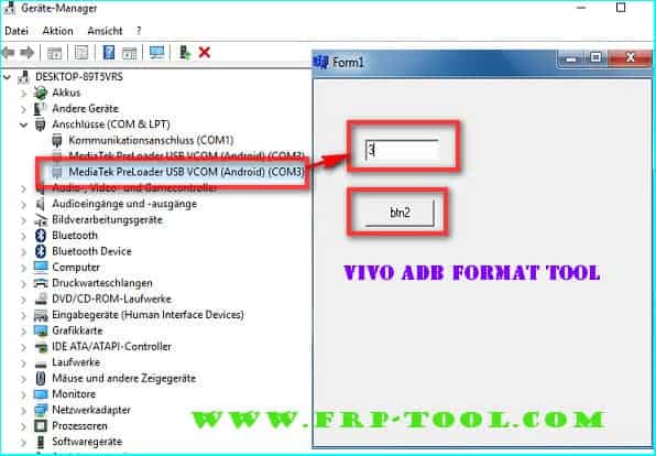 Vivo ADB Format Tool