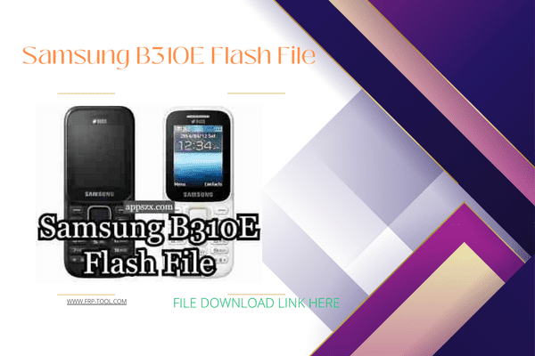 samsung b31E flash file