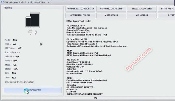 iEZ Pro Bypass Tool.