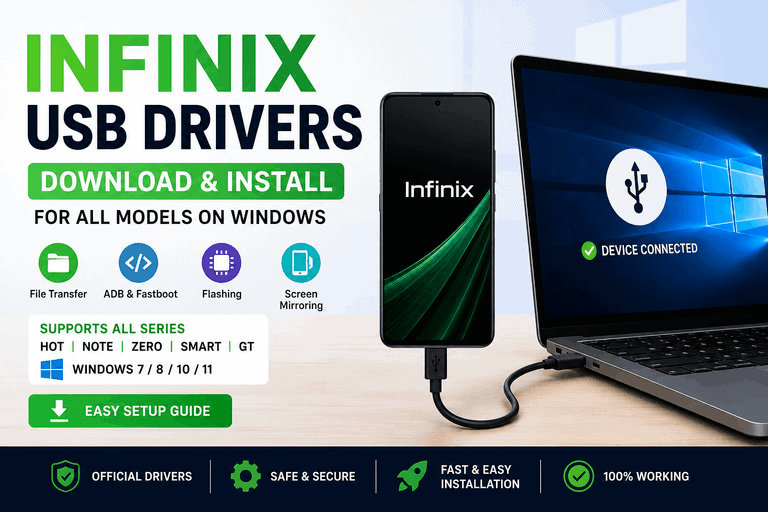 Infinix USB Drivers Download