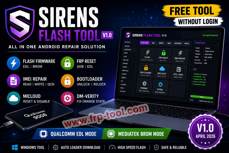Sirens Flash Tool